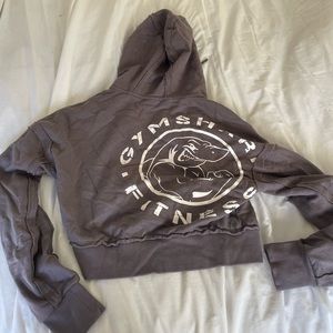 Gymshark crop hoodie